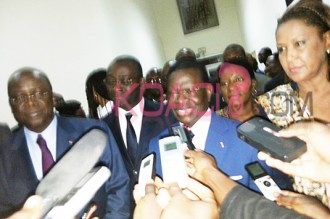 Côte d'Ivoire : Affi et Ahoussou reportent la rencontre à  mercredi